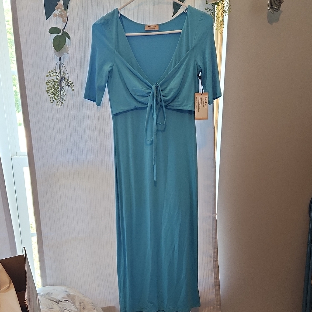 Bailey 44 Blue Midi Dress
